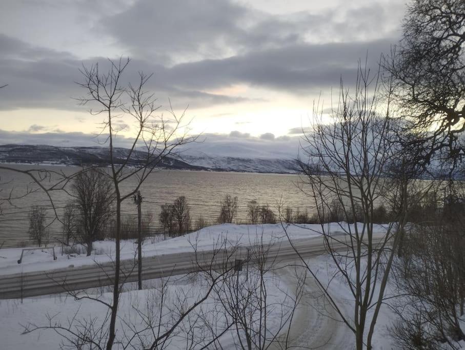 Apartment In Tromso With Sea And Mountain View Bagian luar foto